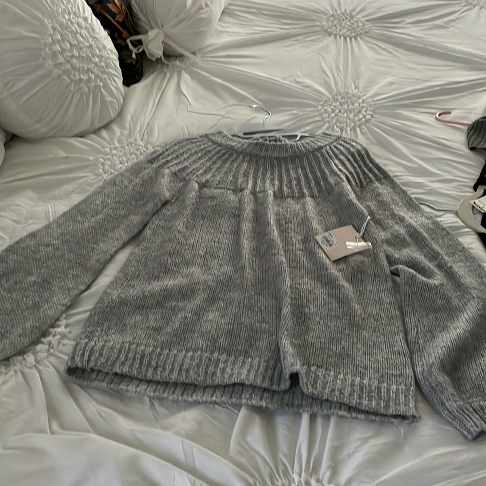 Women’s pale blue sweater